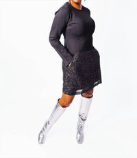 Isle By Melis Kozan - Sequin Sinatra Dress
