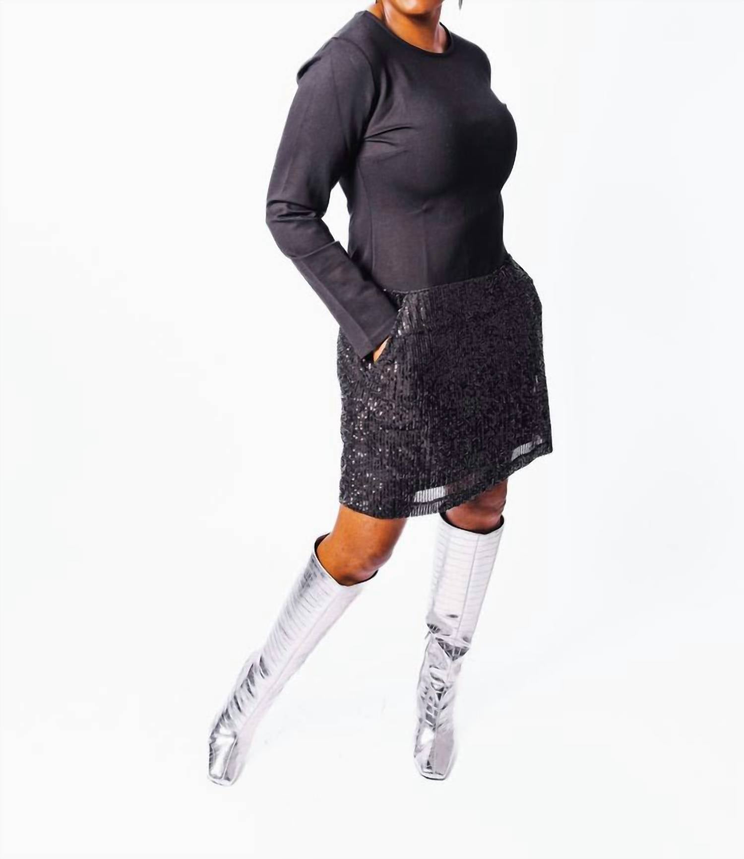 Isle By Melis Kozan - Sequin Sinatra Dress