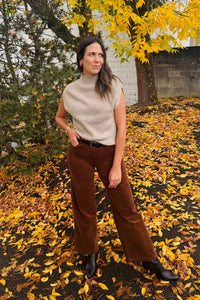 Tribal - Cap Sleeve Sweater