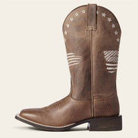 Ariat - Women's Circuit Patriot Weathered Leather Western Boot