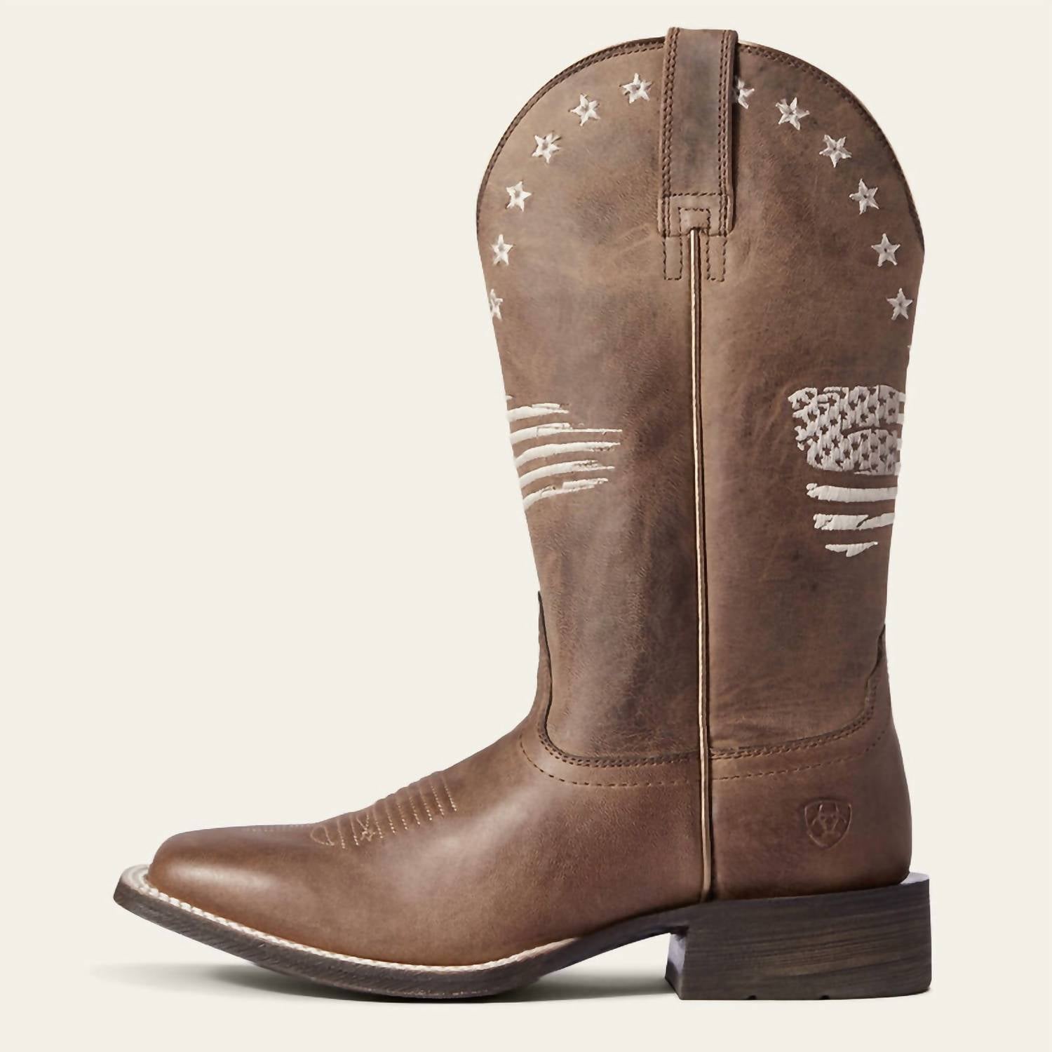 Ariat - Women's Circuit Patriot Weathered Leather Western Boot