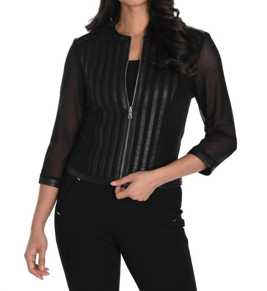 Frank Lyman - Faux Leather Jacket