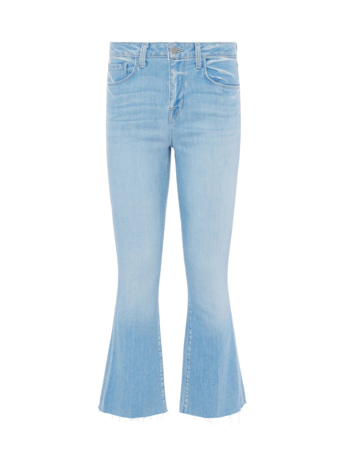 L'Agence - Kendra Crop Flare Denim Jeans