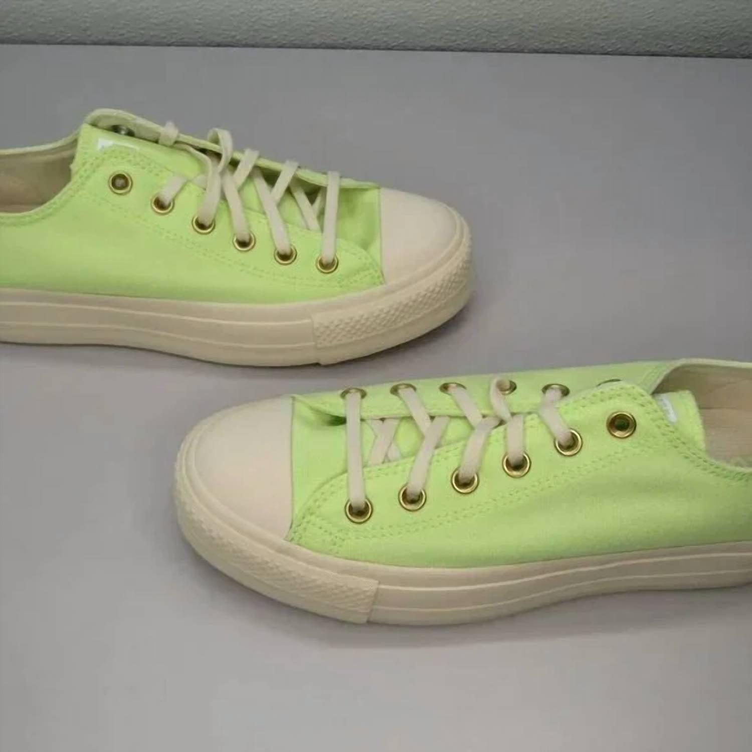 Converse Women's Low Running Tennis Shoe in citron - women's sneaker - view 5