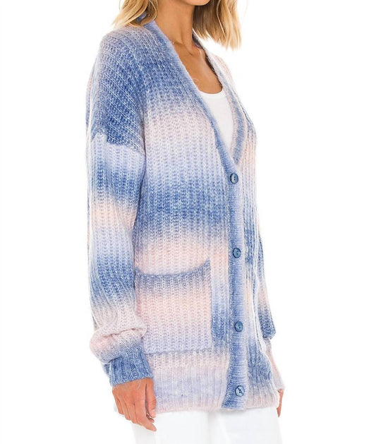 For Love & Lemons - Celeste Ombre Stripe Cardigan