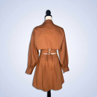 Fate - High Waist Tie Back Dress