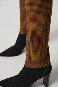 Joseph Ribkoff - SLIM FIT HOUNDSTOOTH PANTS