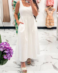 Sofie The Label - Coconut Dreams Linen Dress