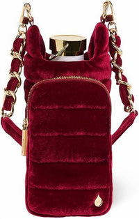 Wanderfull - Velvet Hydrobag With Chain Shoulder Strap 32 Oz Water Bottle Carrier