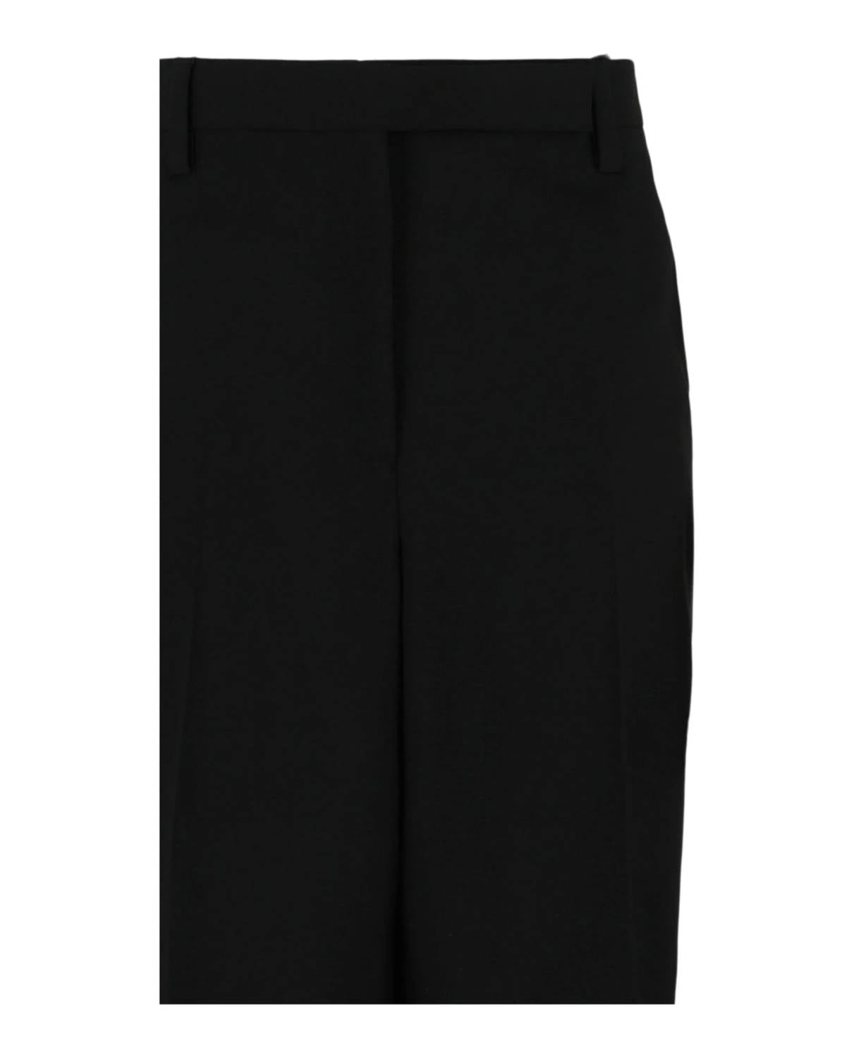 Salvatore Ferragamo - Women's Creased Straight Leg Trousers