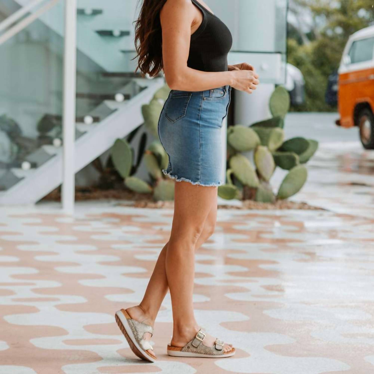 Revere - Women's Brighton Slide Sandal