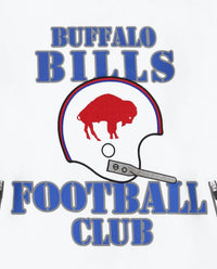 Starter - Men's Buffalo Bills Crew Neck Sweatshirt With Zip Pockets
