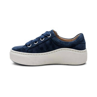 Aetrex Women's Aubrey Arch Support Platform Sneakers in navy - women's sneaker - view 4