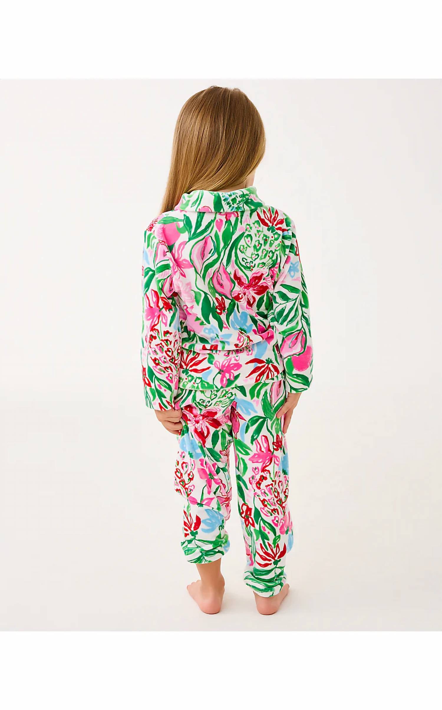 Lilly Pulitzer - Girls Mini Mallie Velour Pant