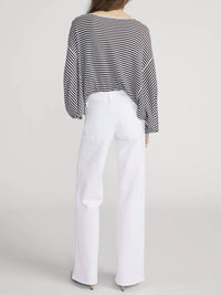 Frame - Low Rise Slim Pallazzo Denim Jeans