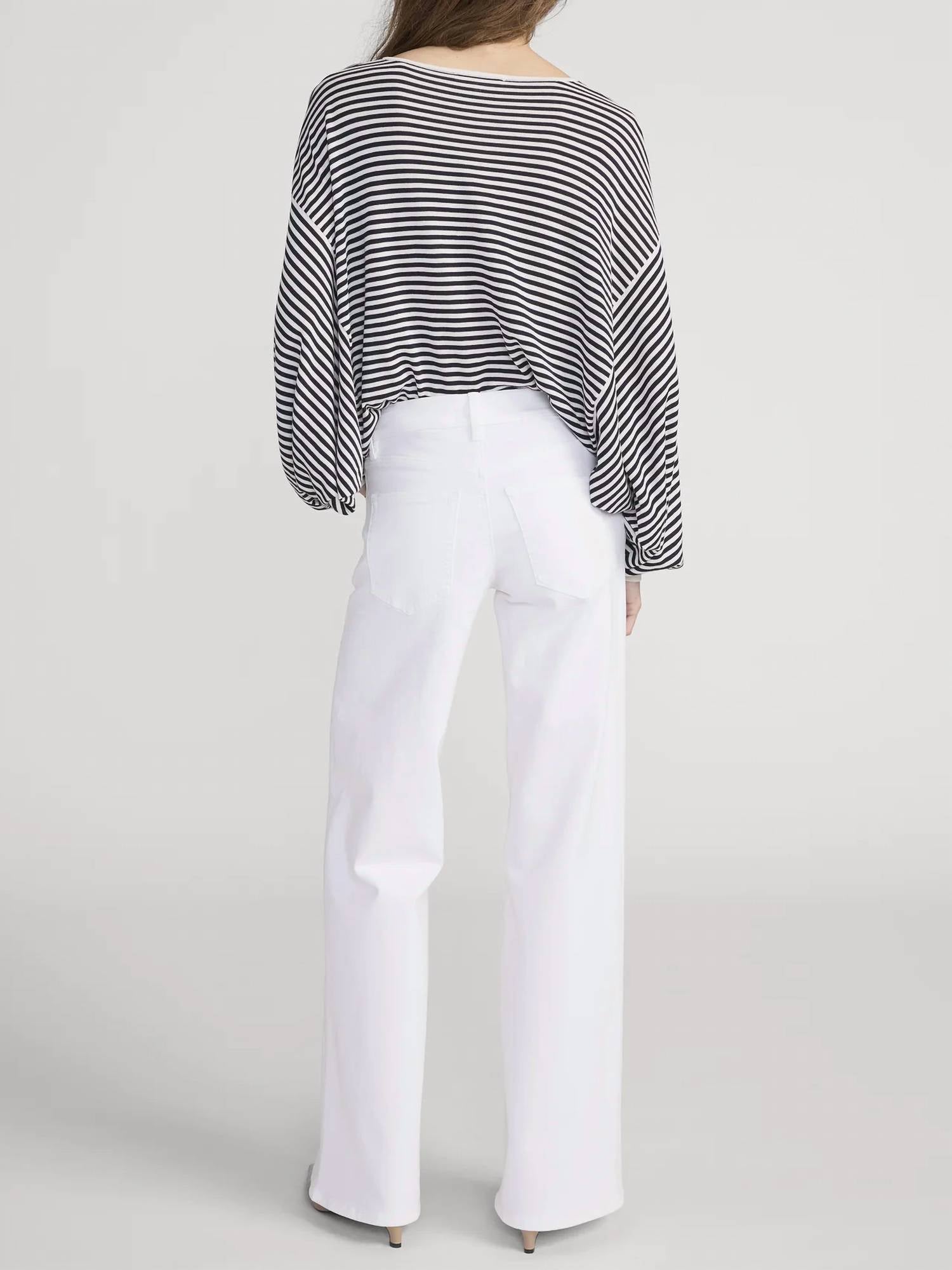 Frame - Low Rise Slim Pallazzo Denim Jeans