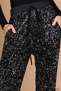 Cotton Bleu - Sequence Wide Leg Full Lined Long Pants