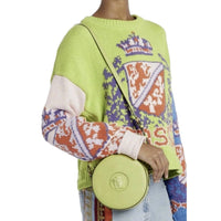 Versace - Women's La Medusa Disco Round Crossbody Bag