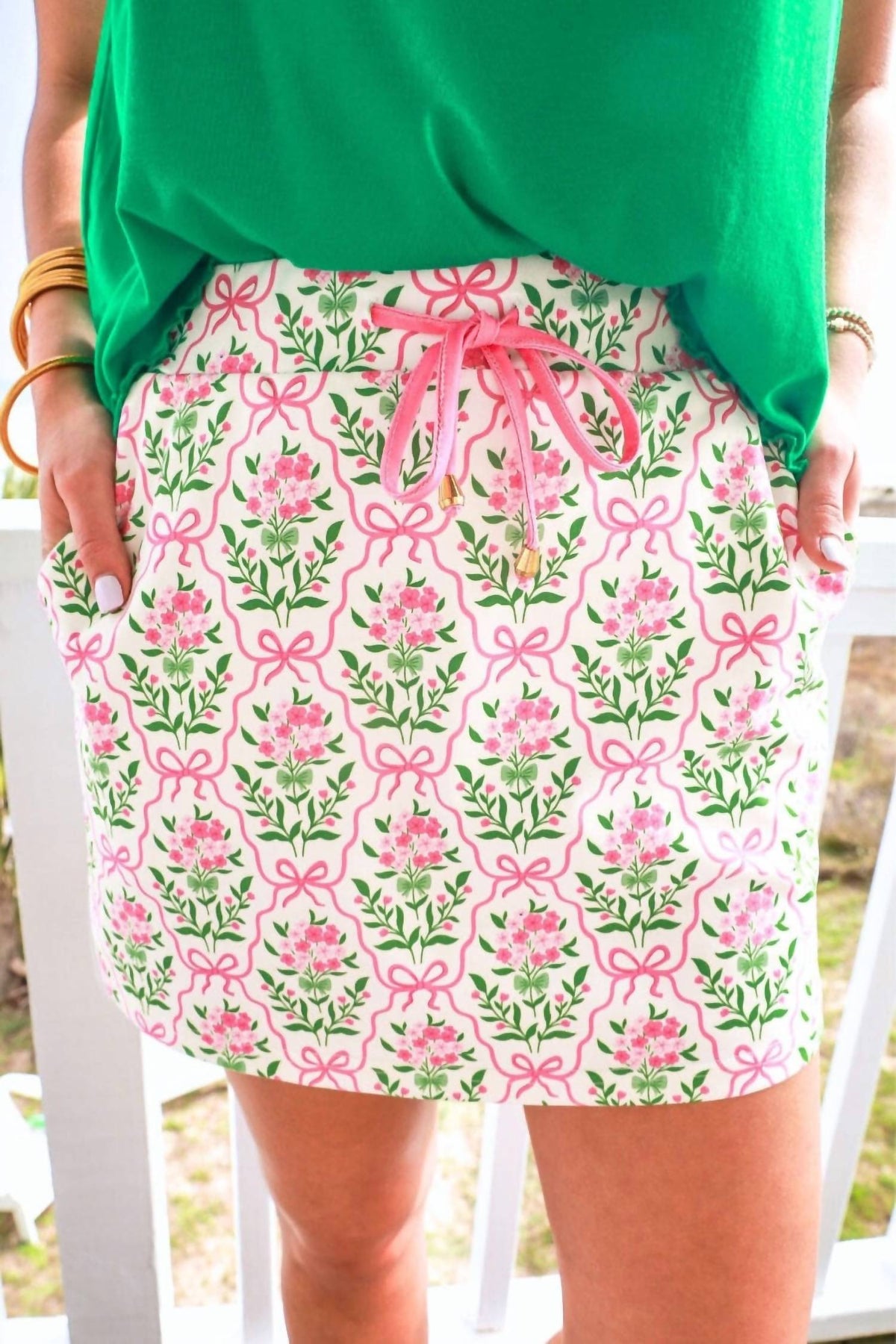 Jess Lea - Botanical Garden Skort