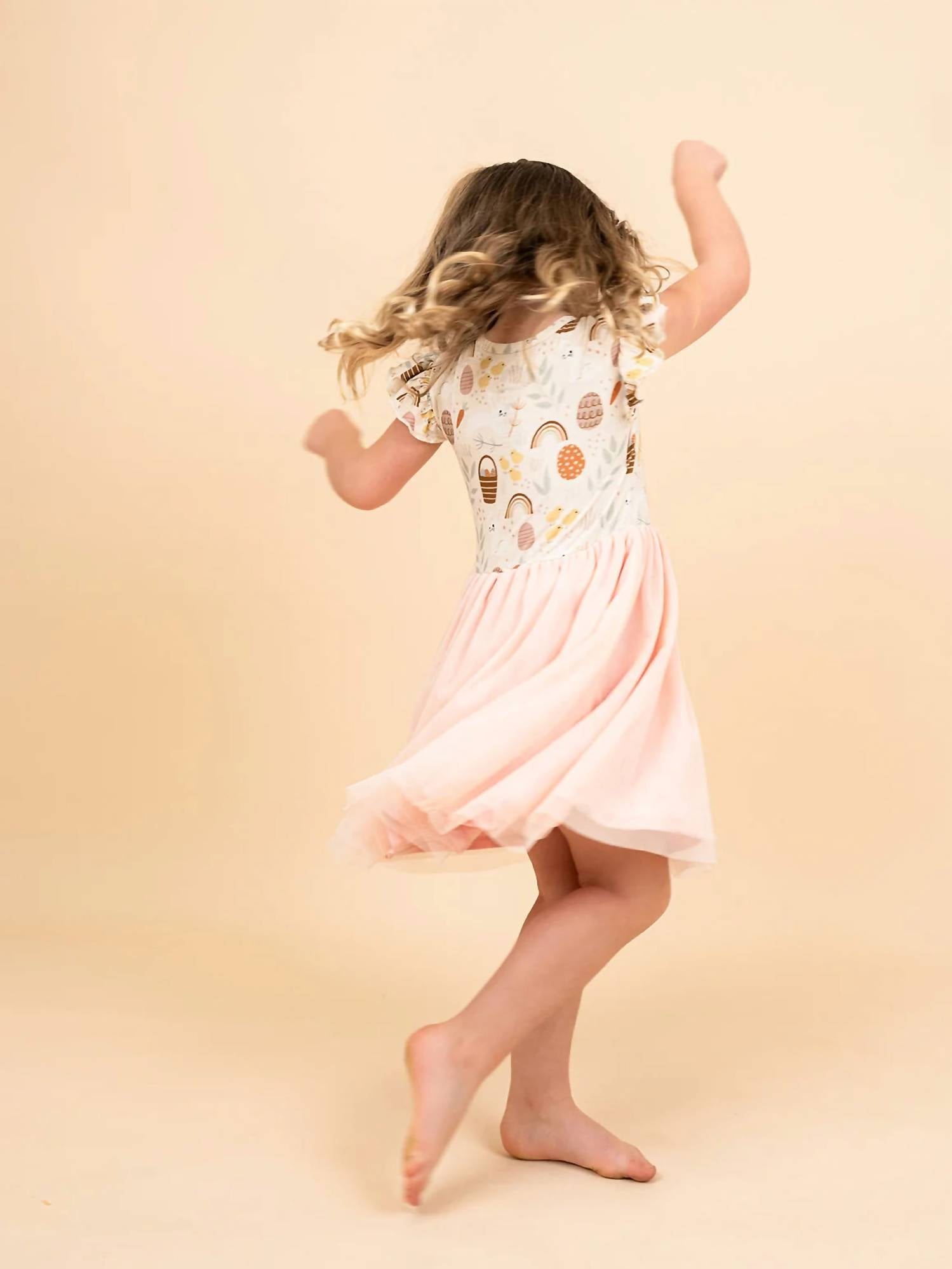 Emerson And Friends - Hop To It Easter Tulle Twirl Dress