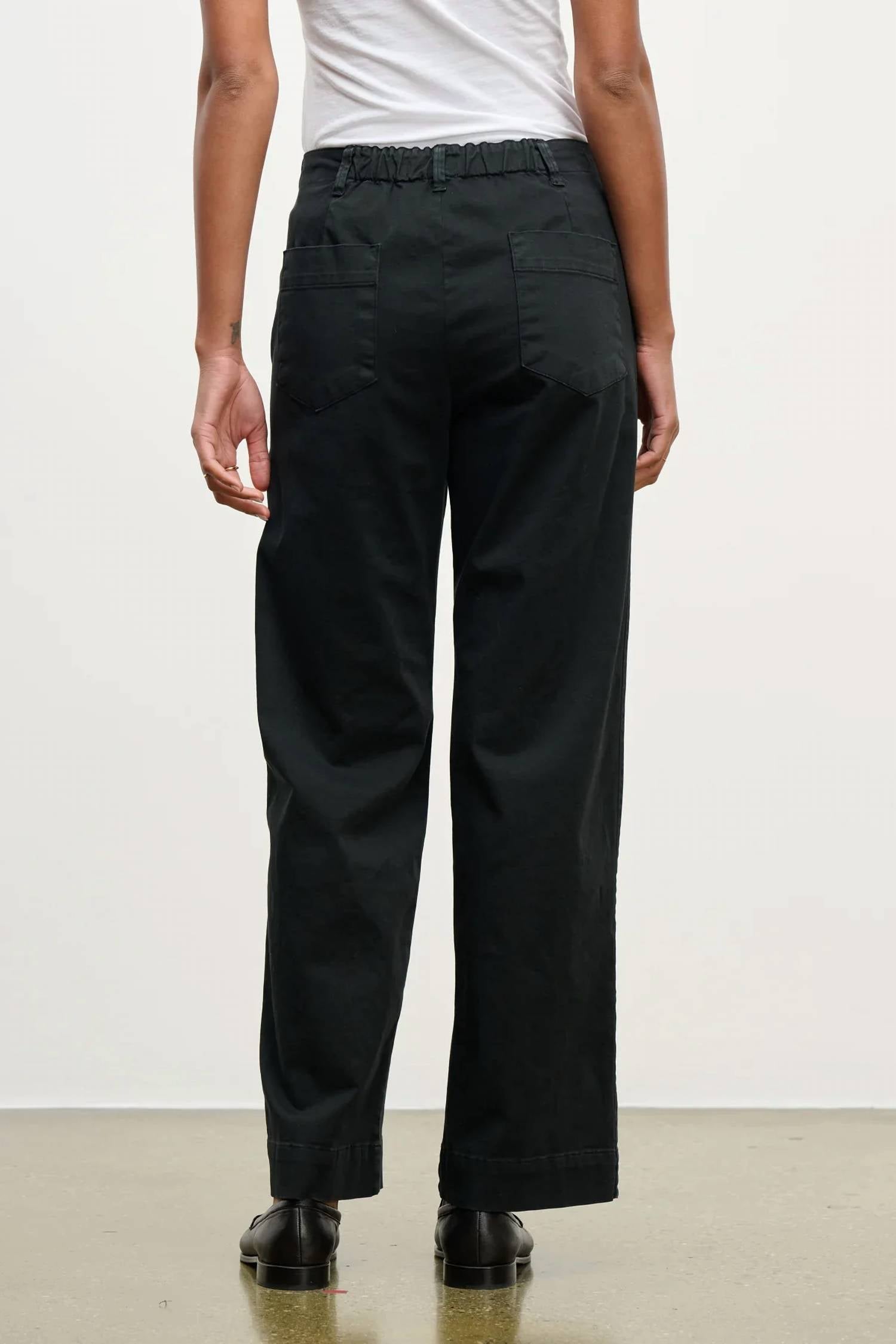 Velvet By Graham & Spencer - Den Cotton Twill Trouser Pants