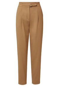 Veronica Beard - Wisteria Cropped High-waisted Belted Pant