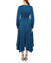 Theia - Florence Handkerchief Dress
