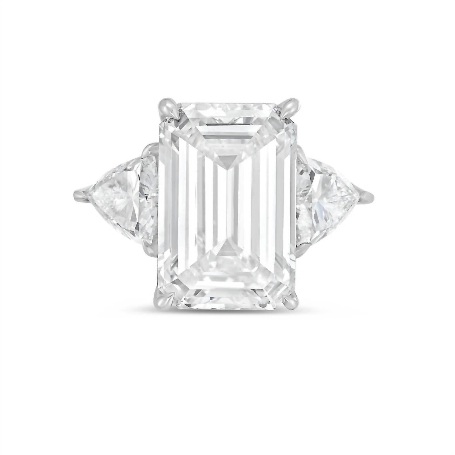 Diana M Jewels - Women's Emerald & Trillion Lab-Grown Diamond Jewelry (5.00 Ct) - Statement