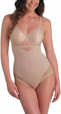 Miraclesuit Hi-waist Brief in nude - women's intimate - detail view