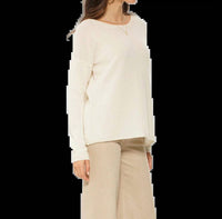 Monticelli Cashmere - Women's Pure Cashmere Lounge Sweater