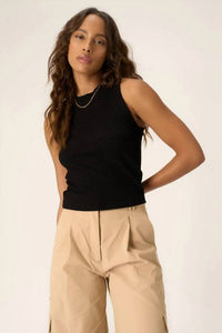 Project Social T - Player Racerback Rib Tank