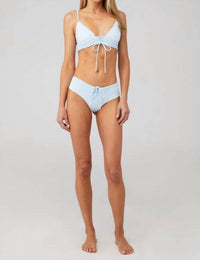 Frankies Bikinis - Cora Ruffle Bikini Top