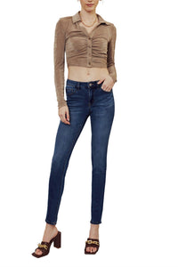Kancan - Mid Rise Super Skinny Jeans