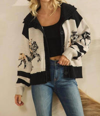Veveret - Annie Print Sweater
