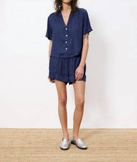 Frnch - Chelly Satin Drawstring Shorts