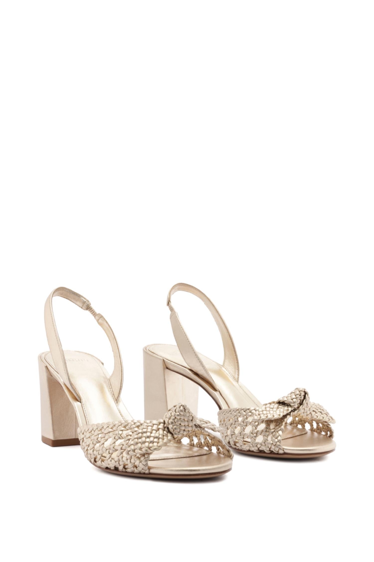 Alexandre Birman - Women's Easy Clarita Block 75 Tresse Sandals