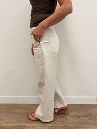 Just Black Denim - Twill Utility Pocket Relaxed Jeans