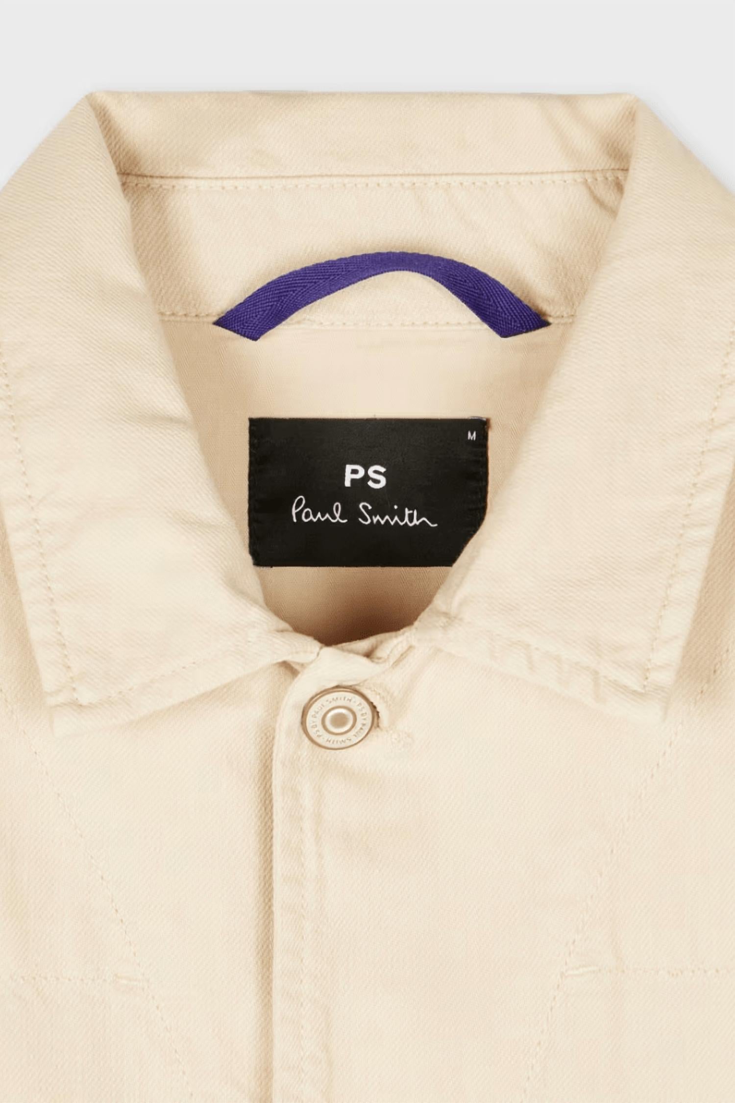 Paul Smith - Cotton-linen Broad Stripe Zebra Work Jacket