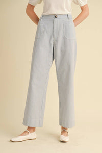 &Merci - Striped Wide Leg Pants