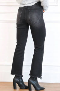 Risen - Simon High Rise Distressed Hem Jeans