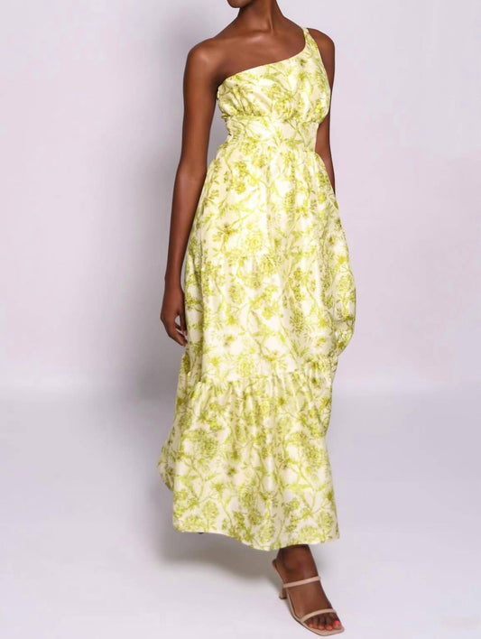 Hutch - One-shoulder Garden Gown