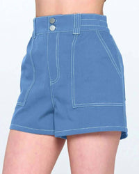 Entro - Shanice Contrast Stitch Shorts