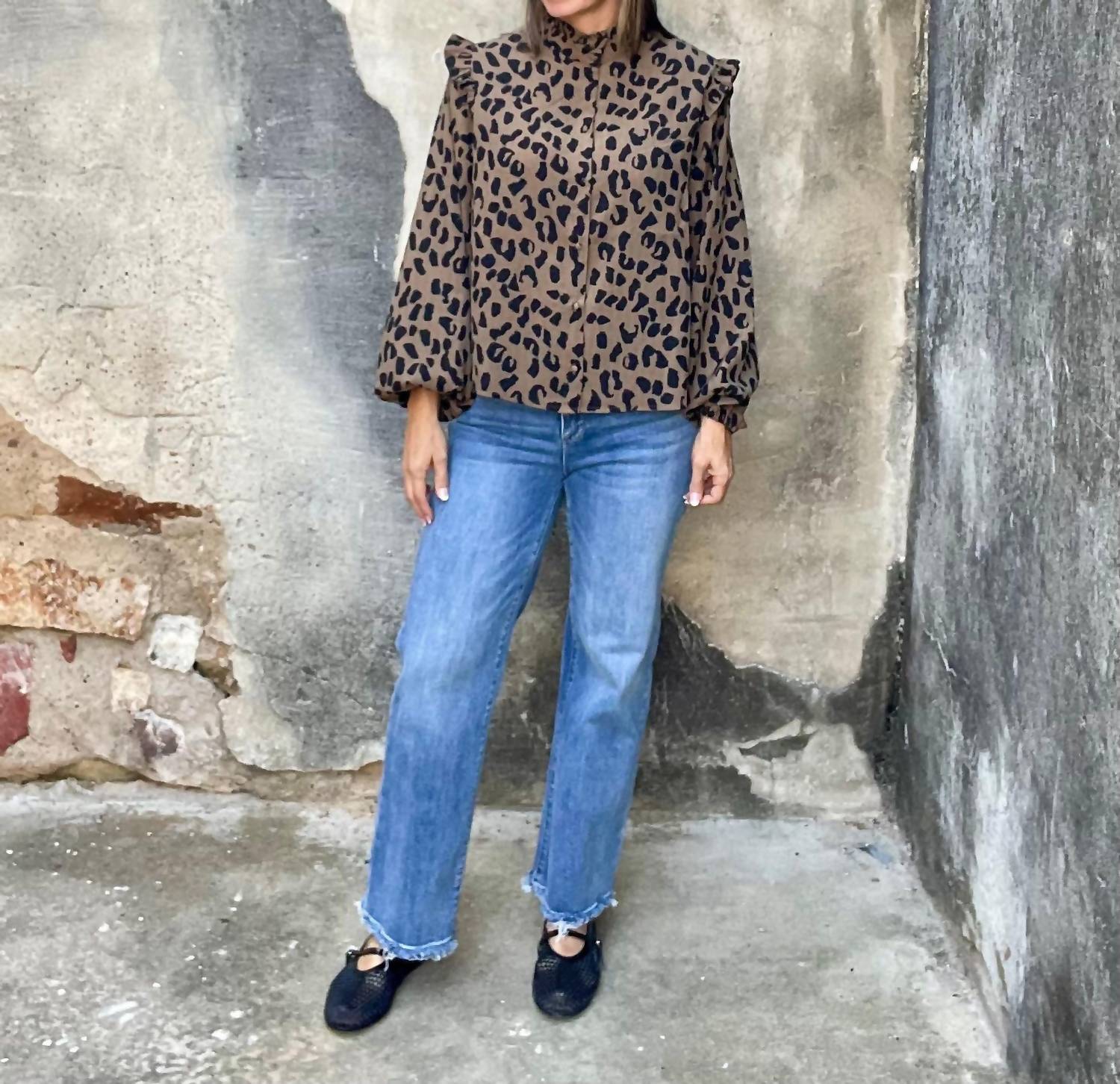 Anniewear - Andi High Neck Top