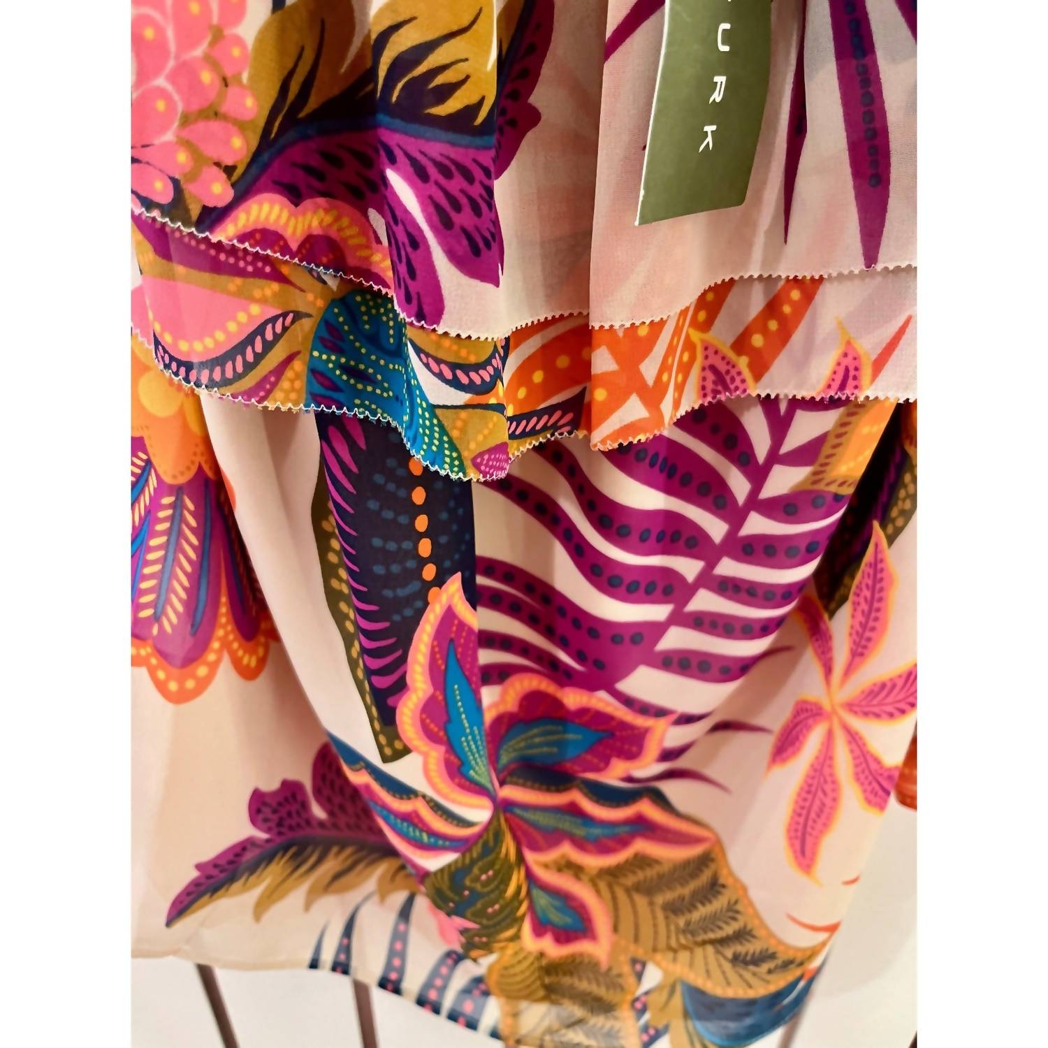 Trina Turk - Floral Printed Off-shoulder Top