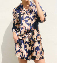 Dress Forum - Western Shirt And Shorts Set