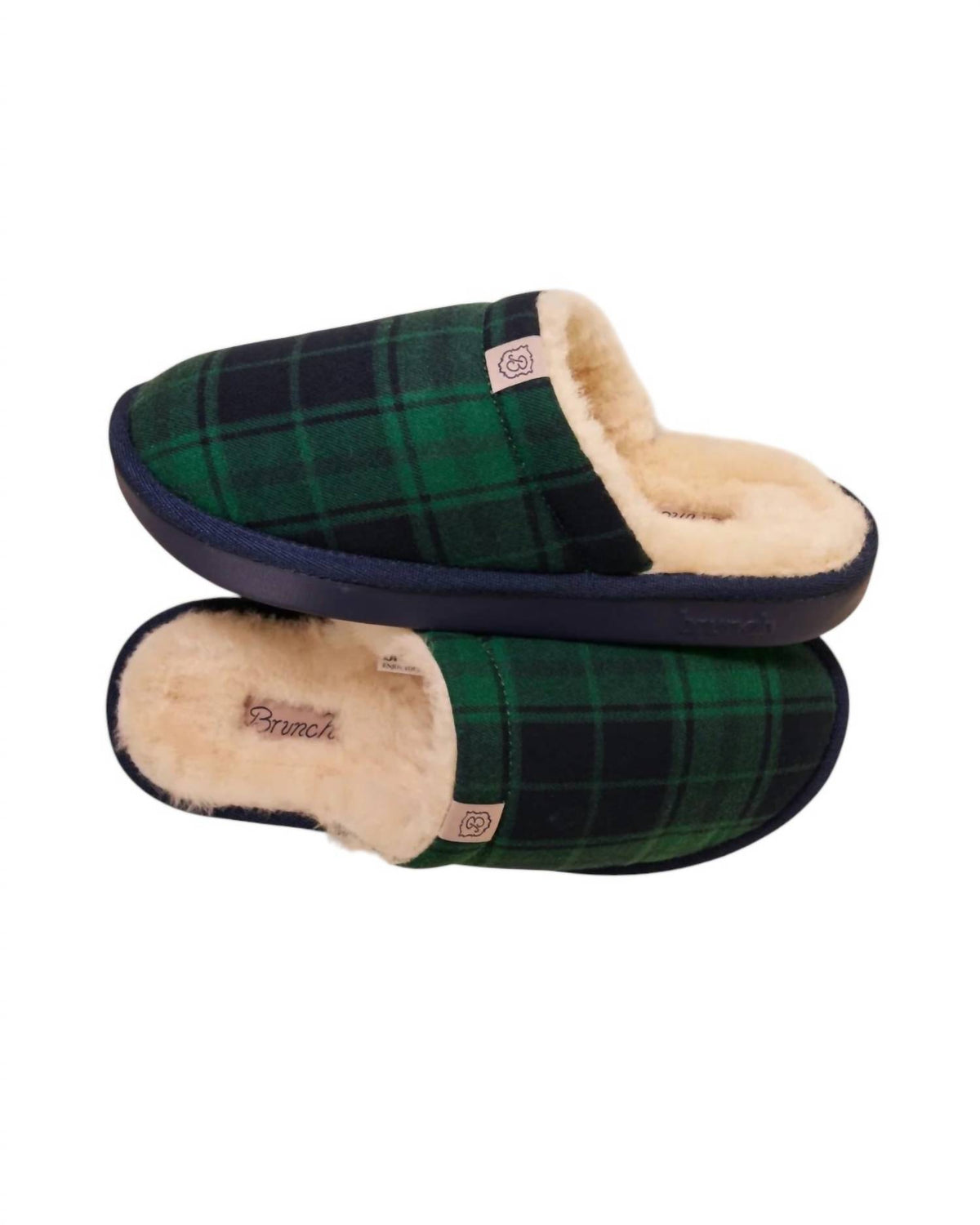 Brunch - Women's Essential Plaid Shearling Slippers