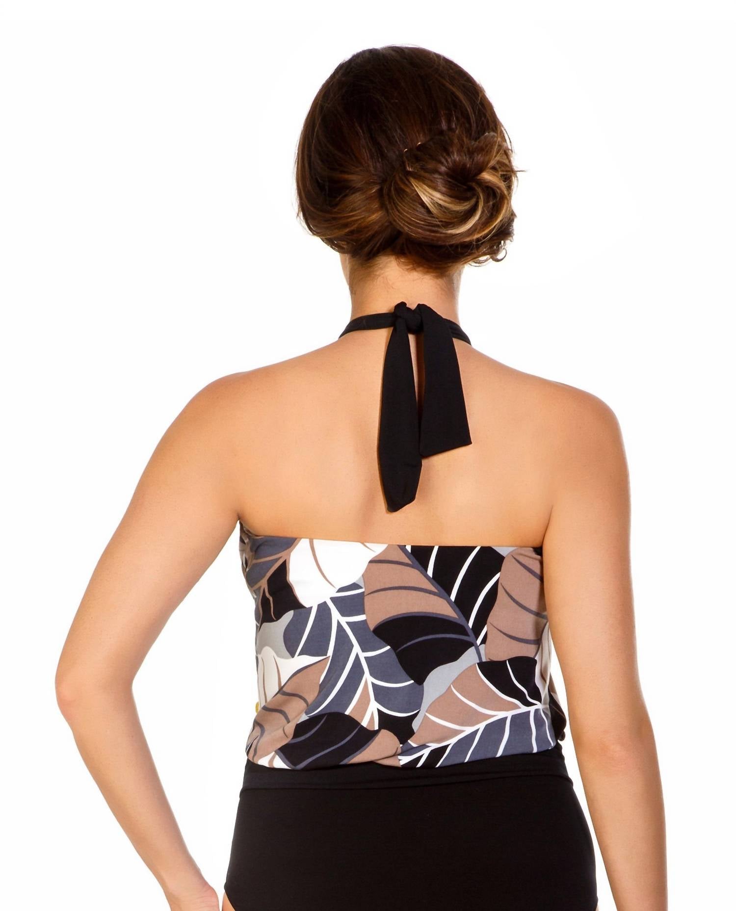 Magicsuit - Alicia Underwire High Neck Blouson Tankini Top Bikini