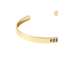 The Darling Effect - Women's Keep Going Little Reminders Cuff Bracelet