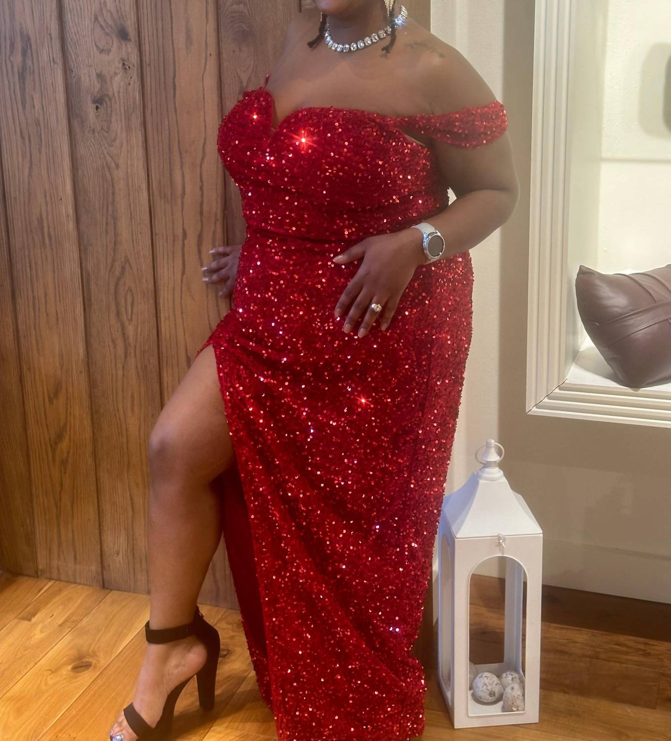Banjul - Darlene Sequins Gown - PLUS
