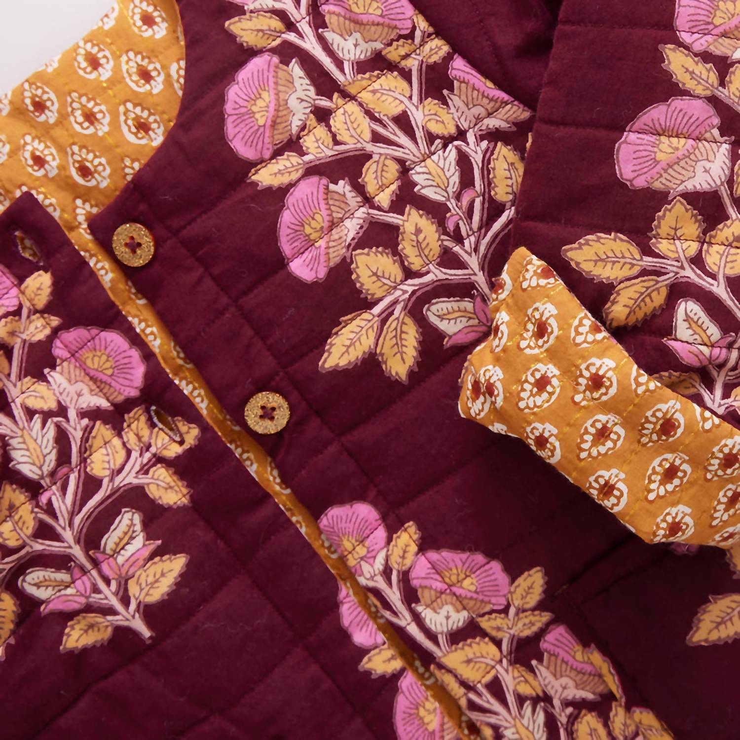 Pink Chicken - Reversible Quilted Jacket